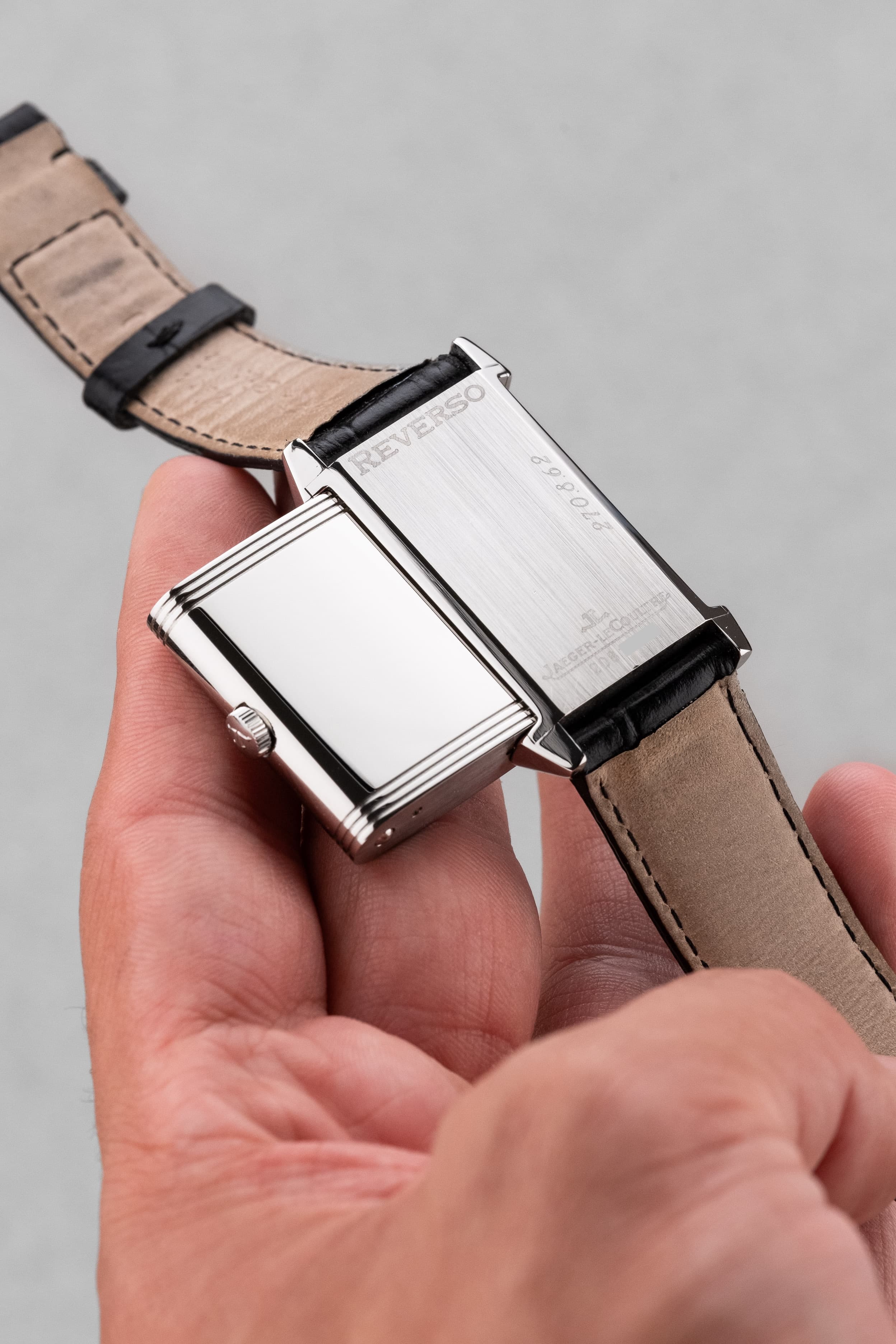 D9CS-FX Jaeger-LeCoultre Reverso « Grande Taille » en acier, réf. 270.8.62/Q2708410 - Back