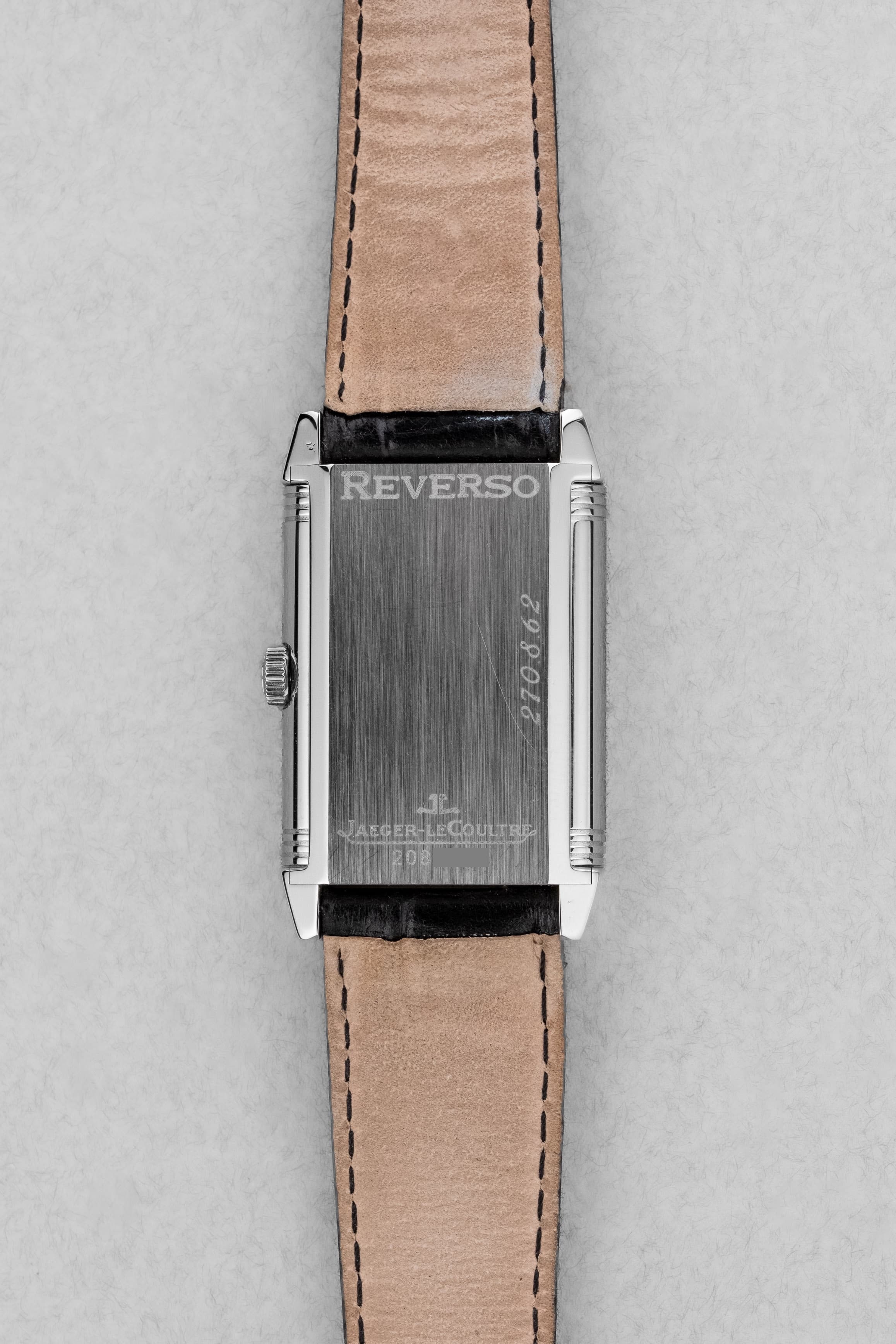 D9CS-e1 Jaeger-LeCoultre Reverso « Grande Taille » en acier, réf. 270.8.62/Q2708410 - Back