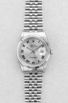 DFDK Rolex Datejust réf. 16234 de 2000 – Cadran « Silver Roman No Lume » - Front