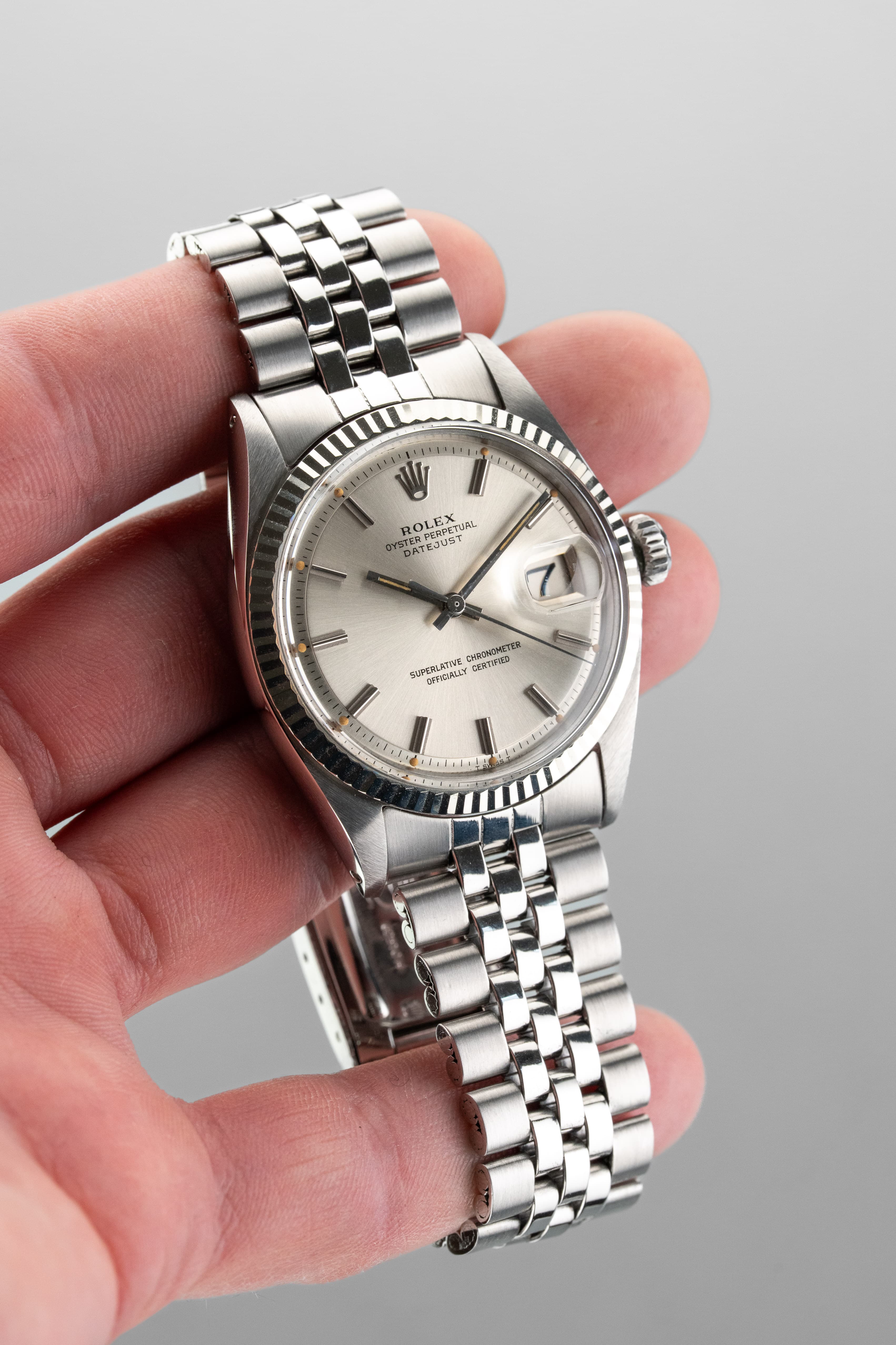 DMRF Rolex Datejust réf. 1601 en acier de 1969 – Cadran « Silver » - Lifestyle