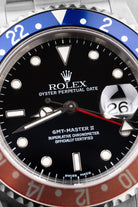 DRL7 Rolex GMT-Master II réf. 16710 « Pepsi » de 2000-2001 – Insert « Faded » - Dial