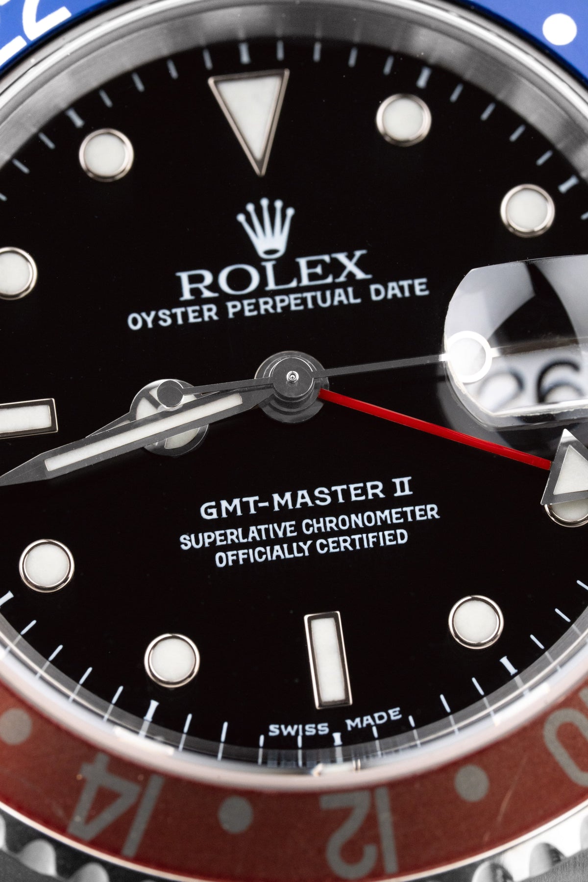 DRL7 Rolex GMT-Master II réf. 16710 « Pepsi » de 2000-2001 – Insert « Faded » - Dial