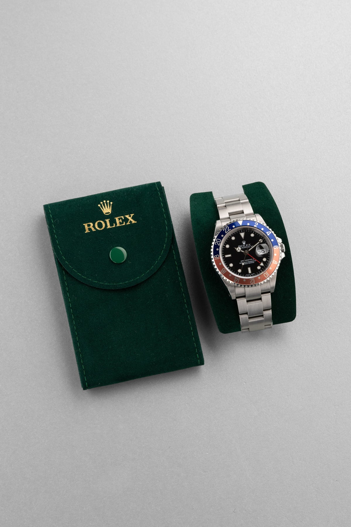 DRL7 Rolex GMT-Master II réf. 16710 « Pepsi » de 2000-2001 – Insert « Faded » - Set