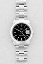 DT2Y Rolex Oyster Perpetual Date 15200 de 1999 – Cadran noir au tritium patiné - Front