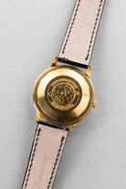E25M Jaeger-LeCoultre Chronomètre Geomatic ref. E398 استثنائية من الذهب الأصفر، حوالي عام 1965 - الخلف
