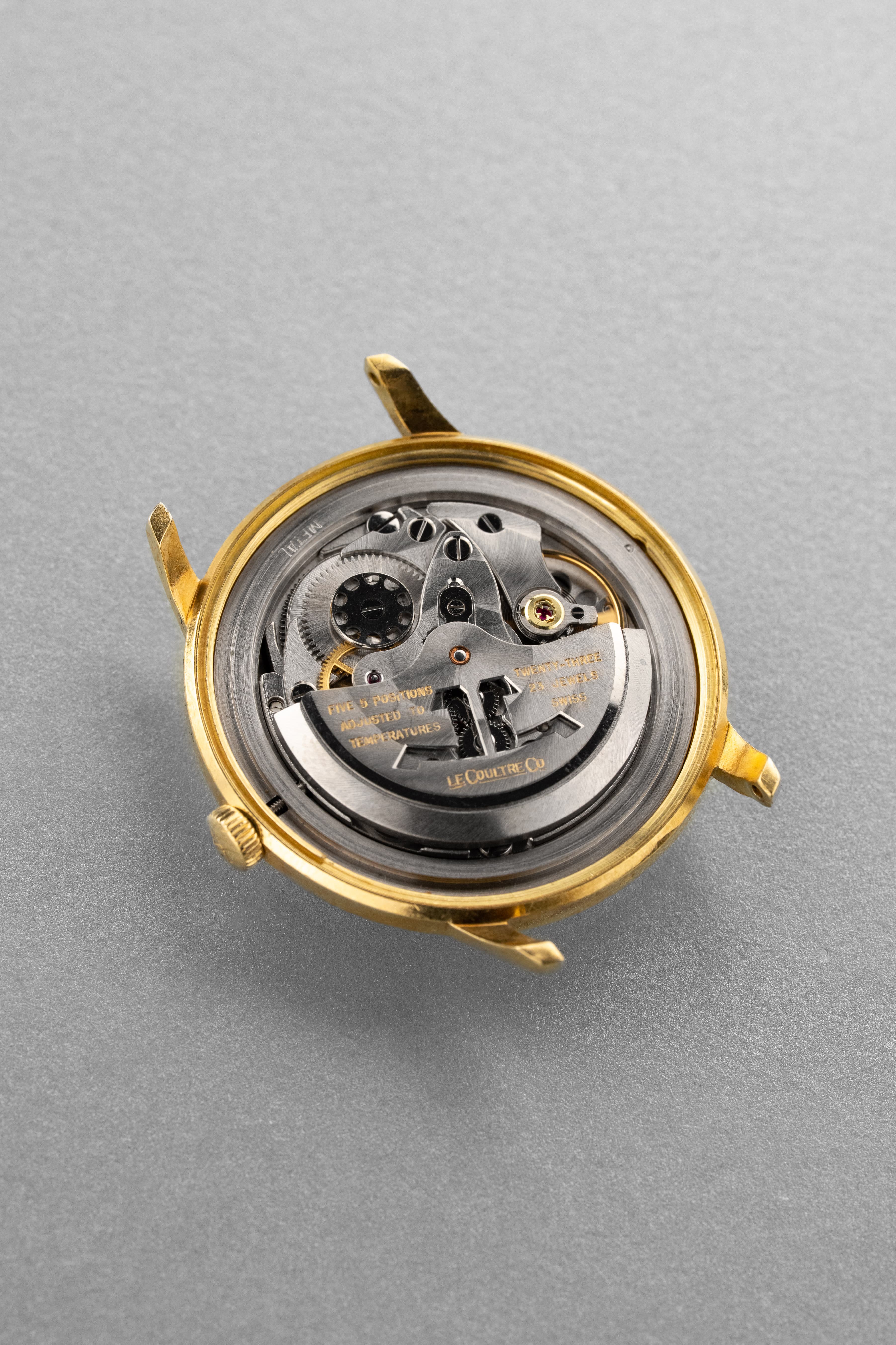 E25M Jaeger-LeCoultre Chronomètre Geomatic ref. E398 استثنائية من الذهب الأصفر، حوالي عام 1965 - الحركة