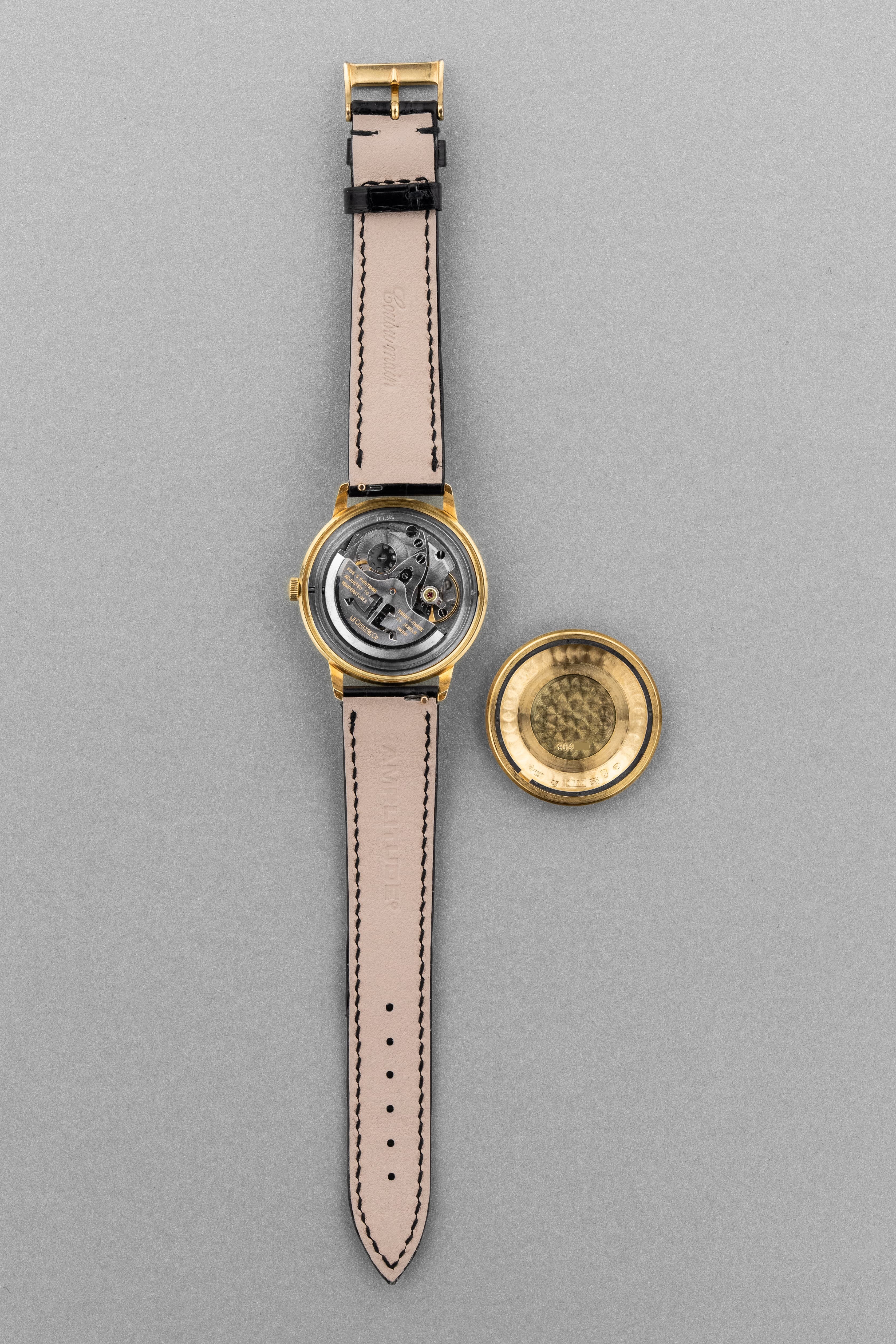 E25M Jaeger-LeCoultre Chronomètre Geomatic ref. E398 استثنائية من الذهب الأصفر، حوالي عام 1965 - نظرة شاملة