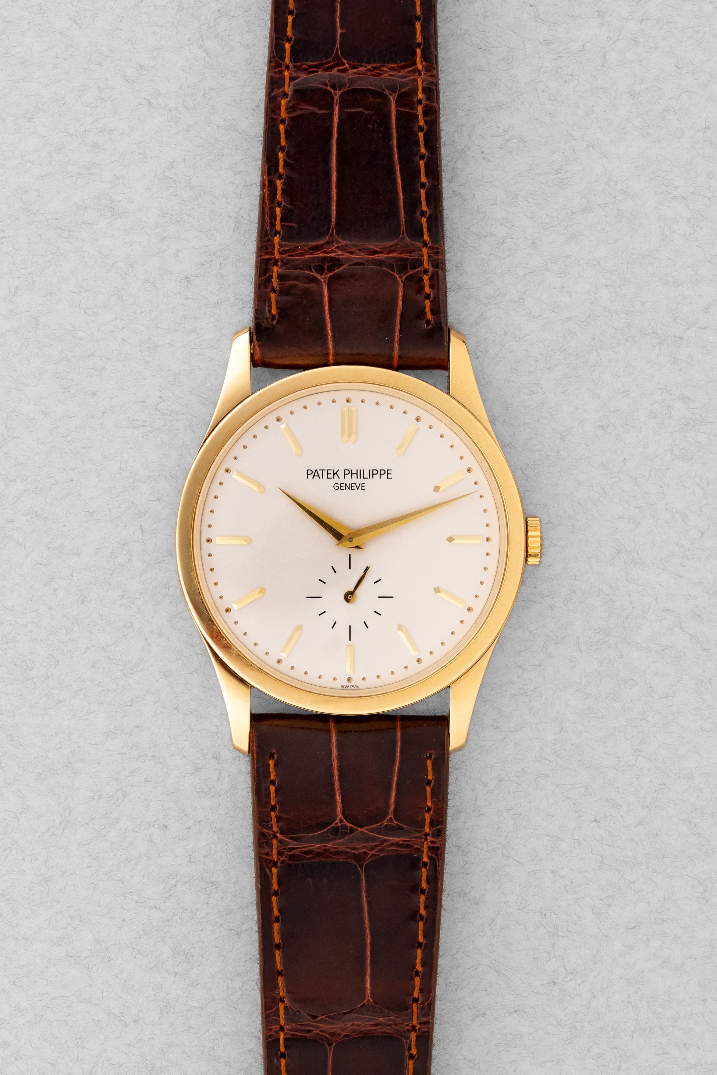 EBRH Élégante Patek Philippe Calatrava en or jaune, réf. 5196J de 2005-2006 – Parfait état - Front