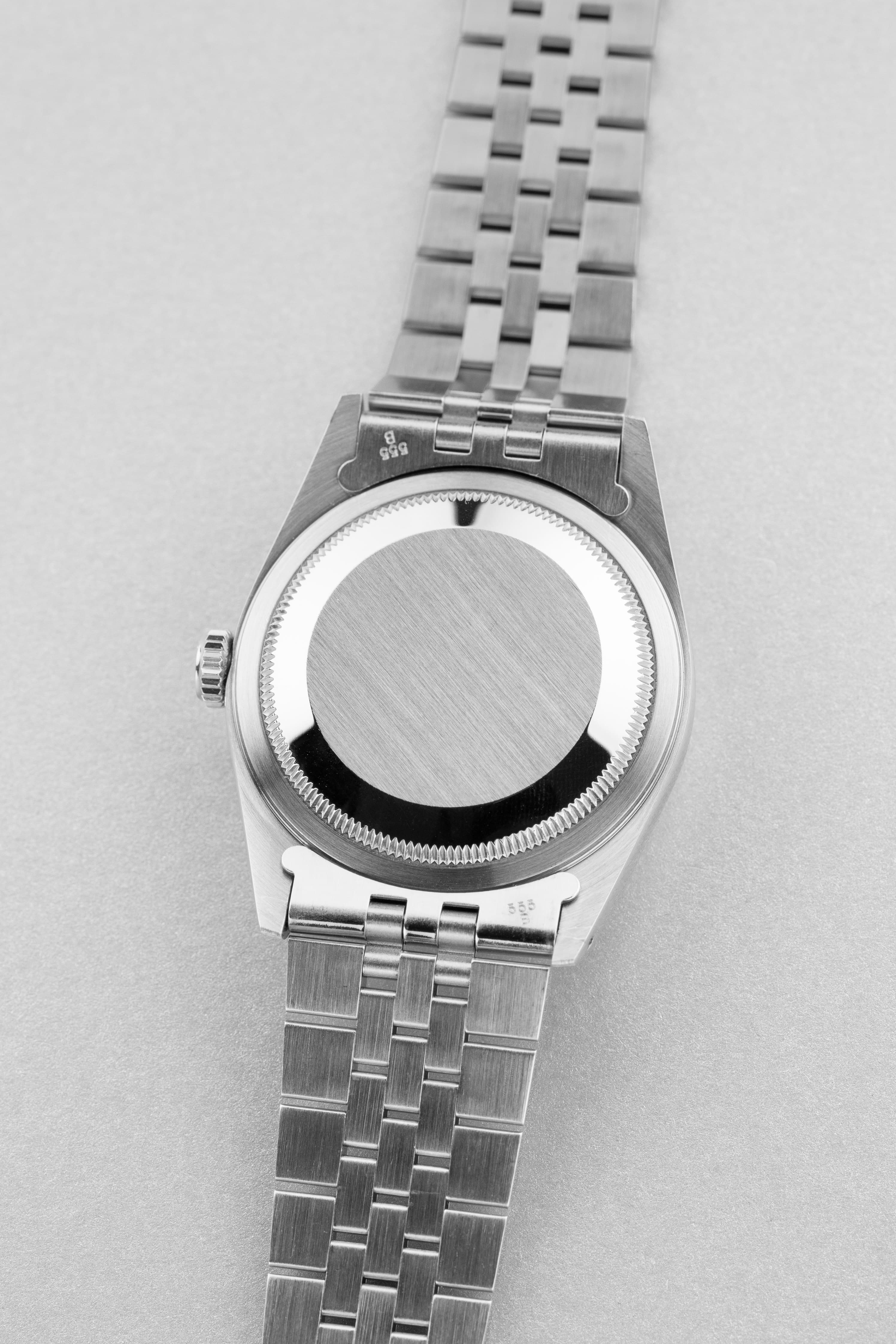 EDVA Rolex Datejust réf. 16234 « Silver » en acier de 1988 - Back