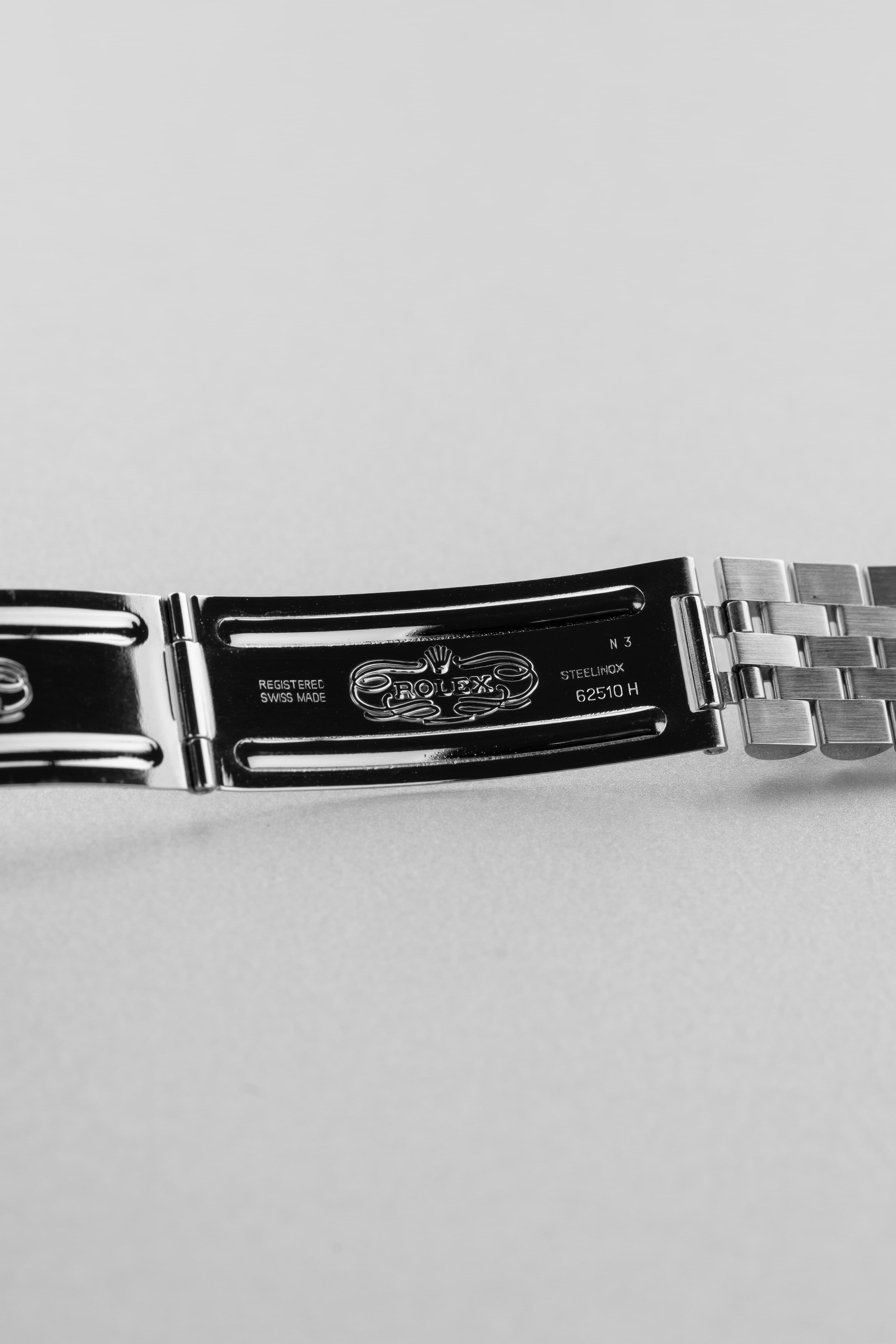 EDVA Rolex Datejust réf. 16234 « Silver » en acier de 1988 - Buckle Inside