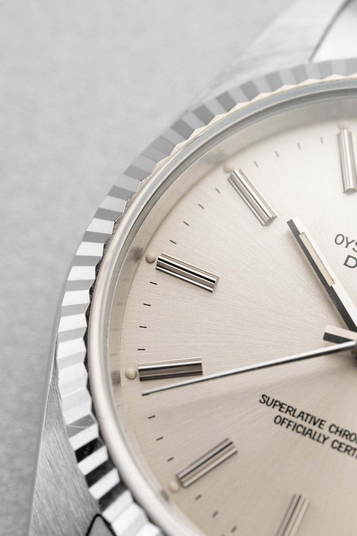 EDVA Rolex Datejust réf. 16234 « Silver » en acier de 1988 - Feature