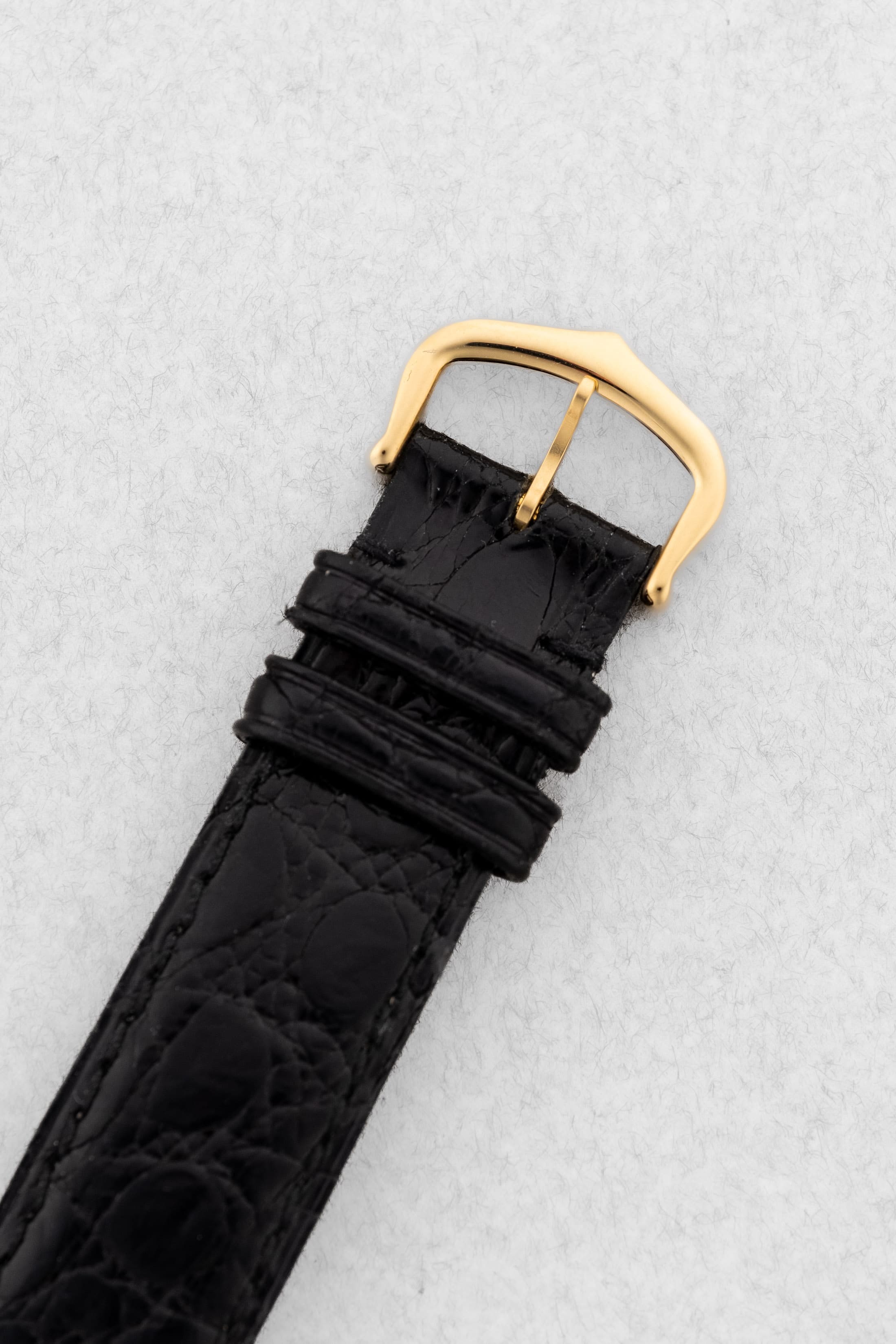 EEBC Cartier Tank Louis Extra-Plate réf. 96019 circa 1975 – Cadran « PARIS », Parfait état, Piguet 21 - Buckle Outside