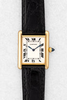 EEBC Cartier Tank Louis Extra-Plate réf. 96019 circa 1975 – Cadran « PARIS », Parfait état, Piguet 21 - Front
