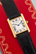 EEBC Cartier Tank Louis Extra-Plate réf. 96019 circa 1975 – Cadran « PARIS », Parfait état, Piguet 21 - Lifestyle