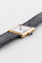 EEBC Cartier Tank Louis Extra-Plate réf. 96019 circa 1975 – Cadran « PARIS », Parfait état, Piguet 21 - Right side