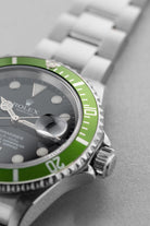 EK3V Rolex Submariner Date réf. 16610LV « Kermit » de 2006 – Insert « Lime » + Cadran Mark III - Feature