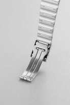 ESPH Cartier Santos Galbée「GM」型號 1566 不鏽鋼與黃金腕錶，1999 年——Full Set - 錶扣內側