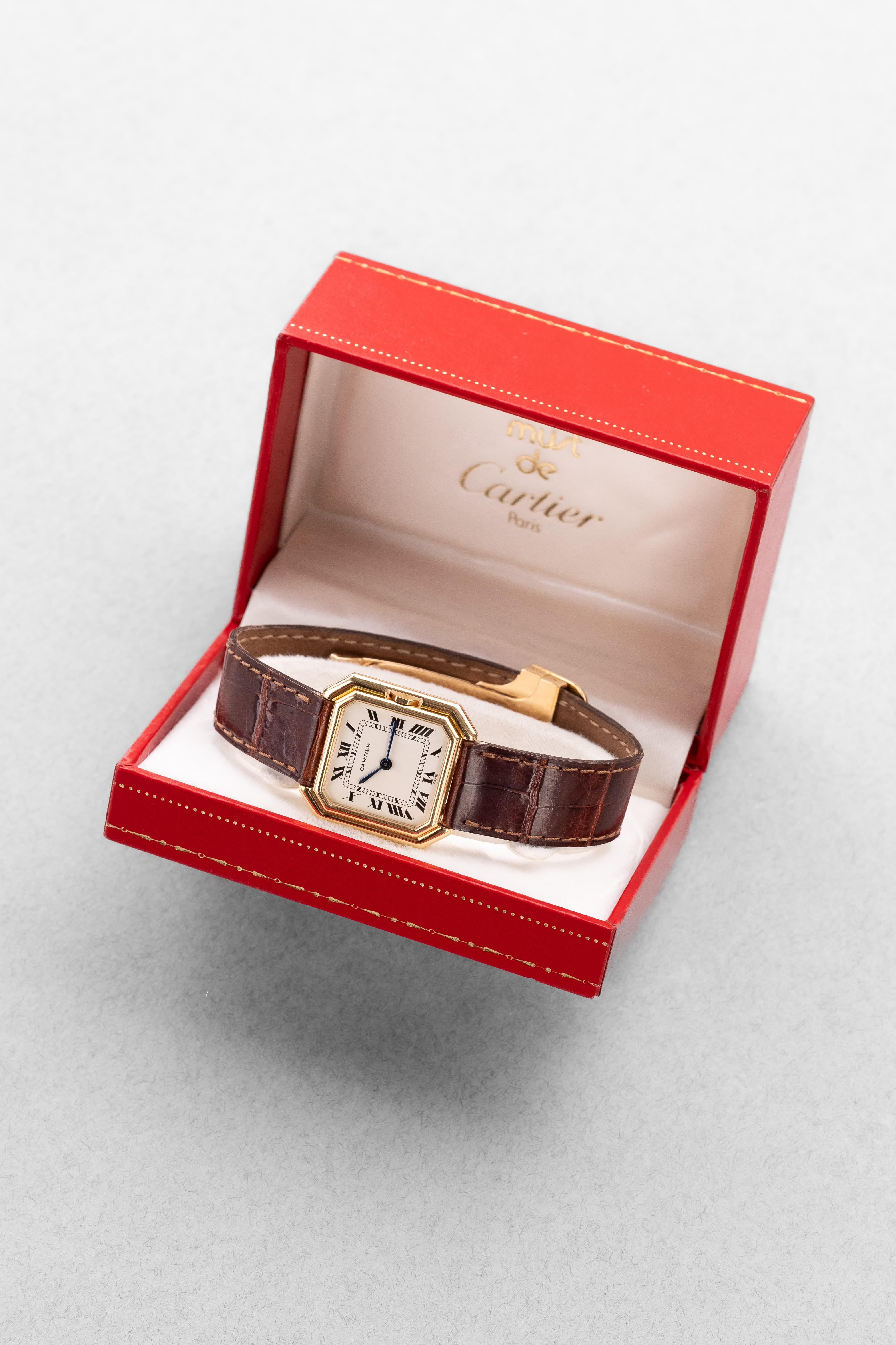 ETPY Cartier Ceinture GM « Paris » réf. 78099 des années 1970 – Grand Modèle - Set