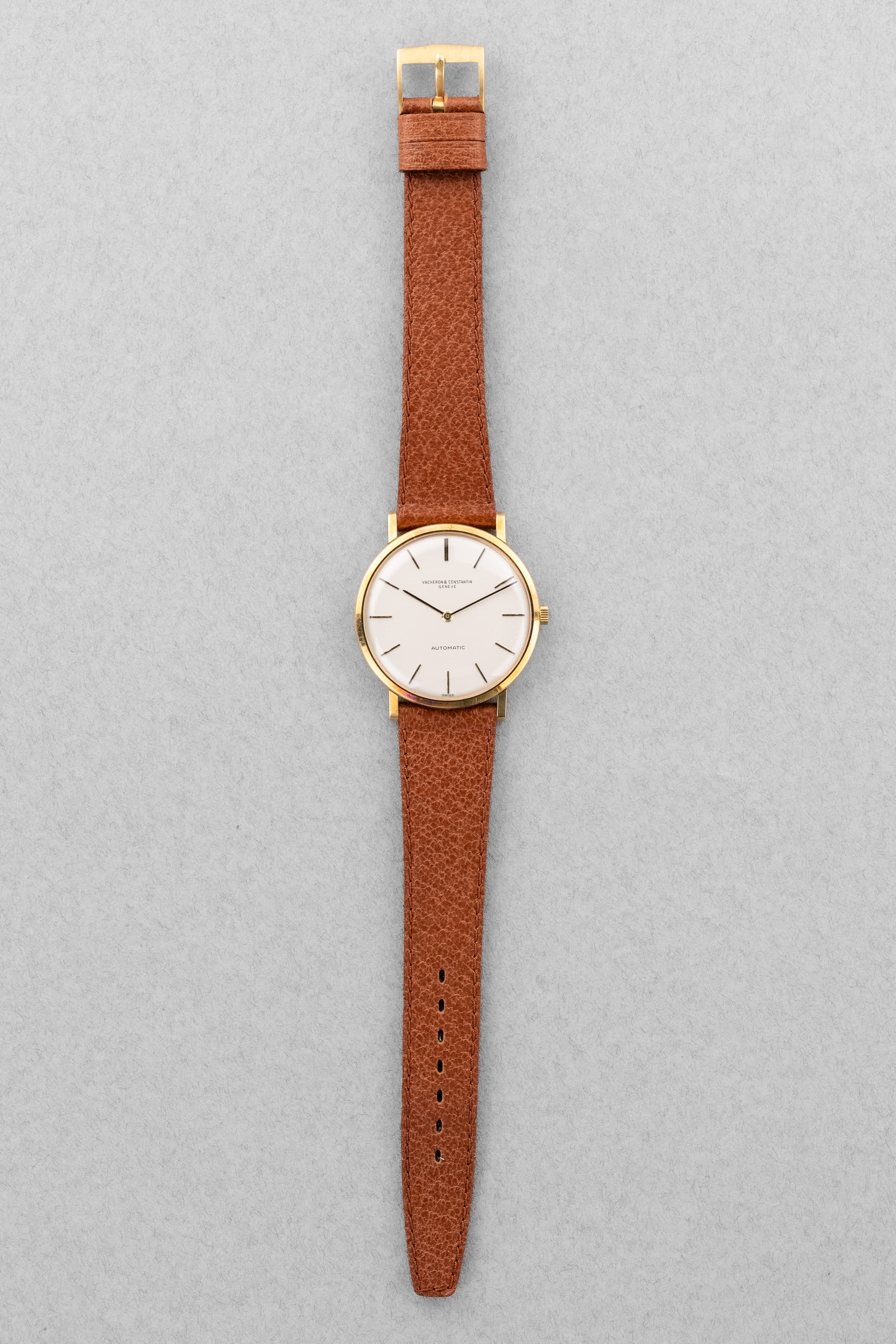 FDV3-Gp Vacheron Constantin Automatique Extra-Plate « Patrimony/Calatrava » réf. 7409 en or jaune, circa 1970 – N.O.S. - Overview