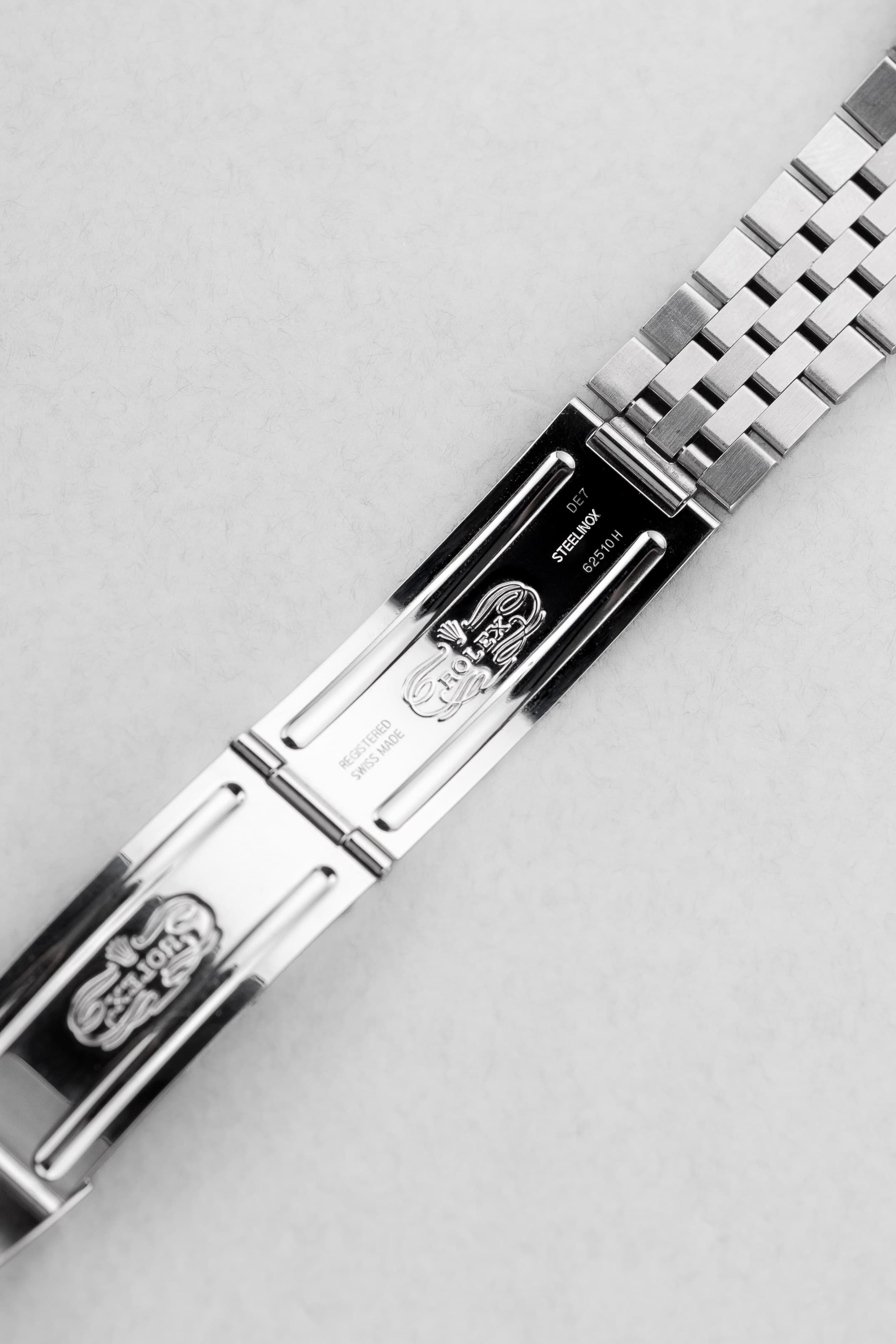 FEXJ Rolex Datejust réf. 1601 en acier de 1978 – Cadran « Silver Sigma » - Buckle Inside