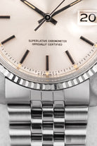 FEXJ Rolex Datejust réf. 1601 en acier de 1978 – Cadran « Silver Sigma » - Dial