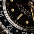 FXBP Rolex GMT-Master 1675 Gilt PCG/Cornino Exclamation Point Chapter Ring de 1963 - Feature