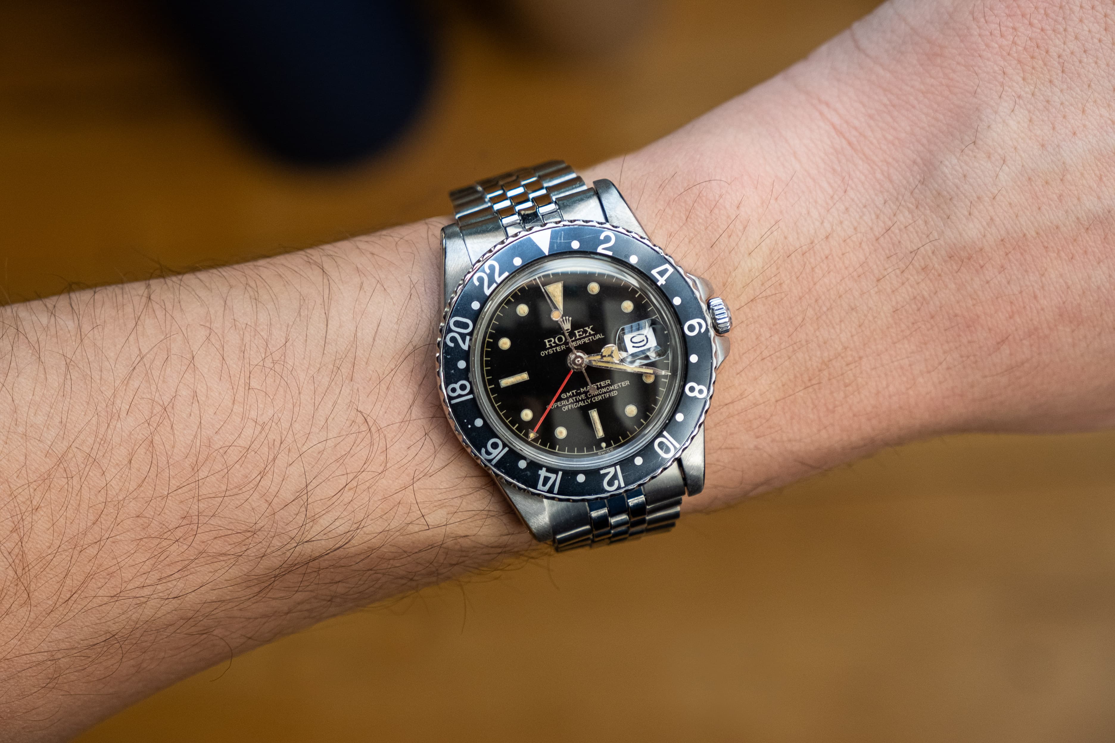 1973 rolex gmt master best sale