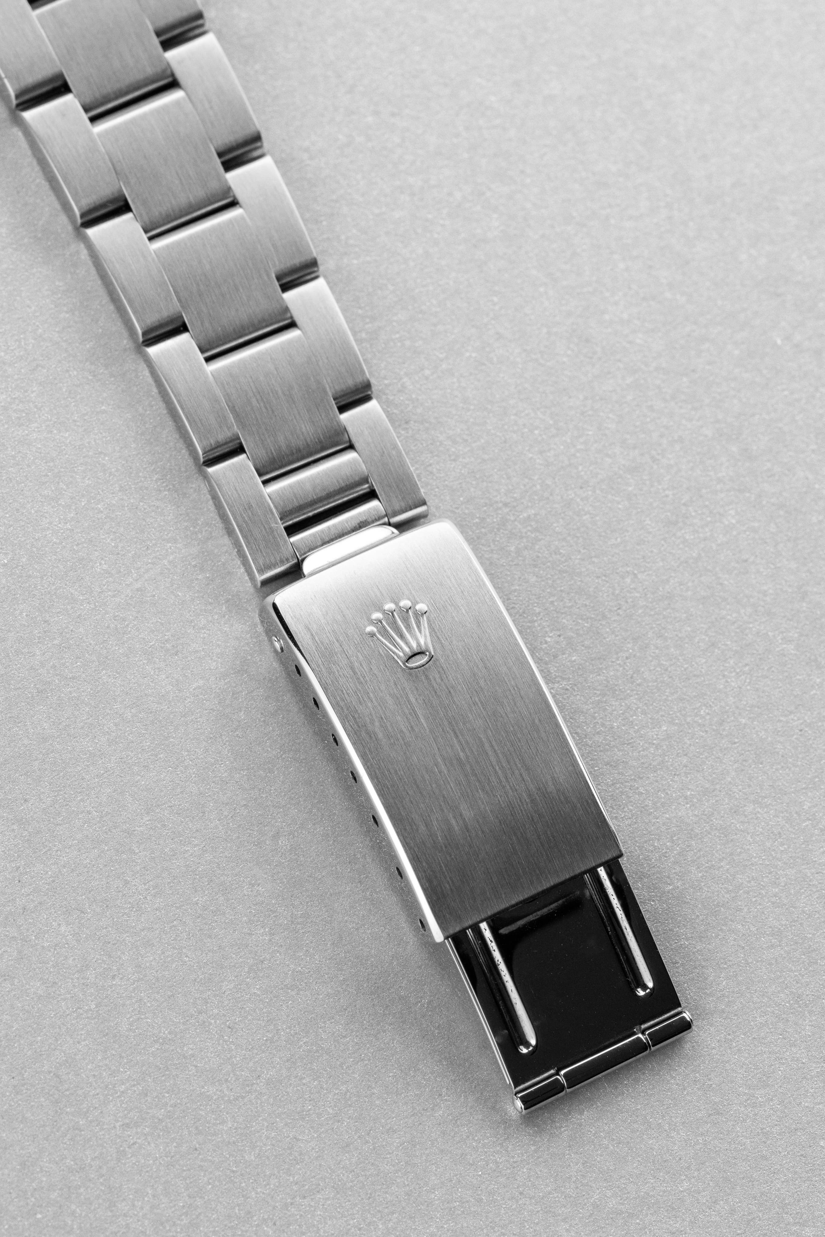 GF7V Rolex Oyster Perpetual 31 ref. 77080 del 2002 – Quadrante blu «Explorer 3-6-9» - Fibbia esterno