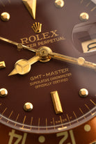 GRYW Rolex GMT-Master 1675/3 不鏽鋼與黃金腕錶，1972 年——Full Set & Hecho en México - 錶盤