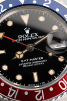 GY5Z 精美的 Rolex GMT-Master 型號 16750，1987 年——N.O.S. + 原廠 Rolex Sticker - 錶盤