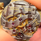 H2ZD Rare Cartier Tank « PARIS » en or jaune, mouvement European Watch & Clock Co. signé Cartier, circa 1971 - Movement