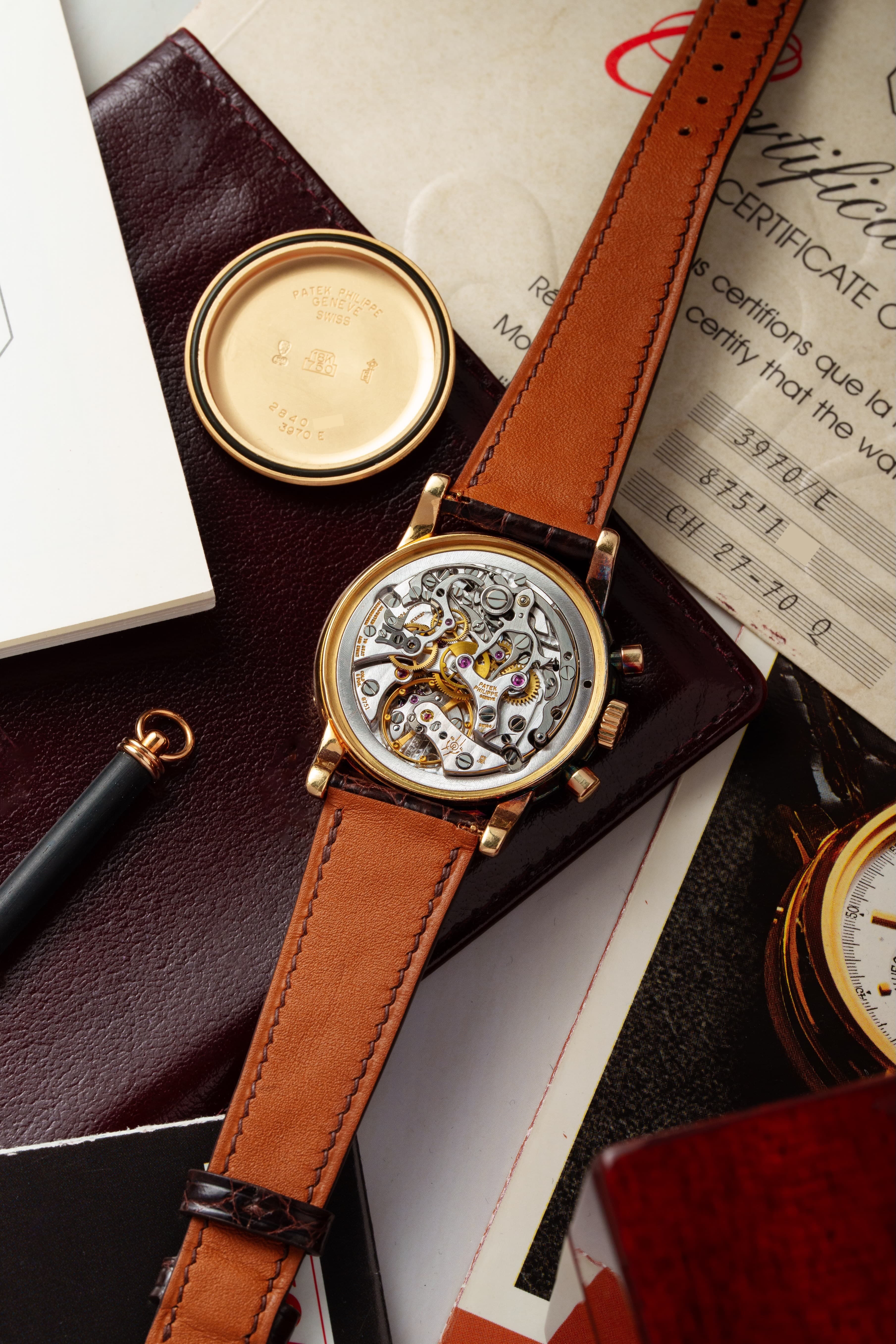 HMU5 Exceptionnel Patek Philippe réf. 3970 – « Very Early Second Series » + Full Set - Overview