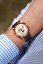 HMU5 Exceptionnel Patek Philippe réf. 3970 – « Very Early Second Series » + Full Set - Wristshot