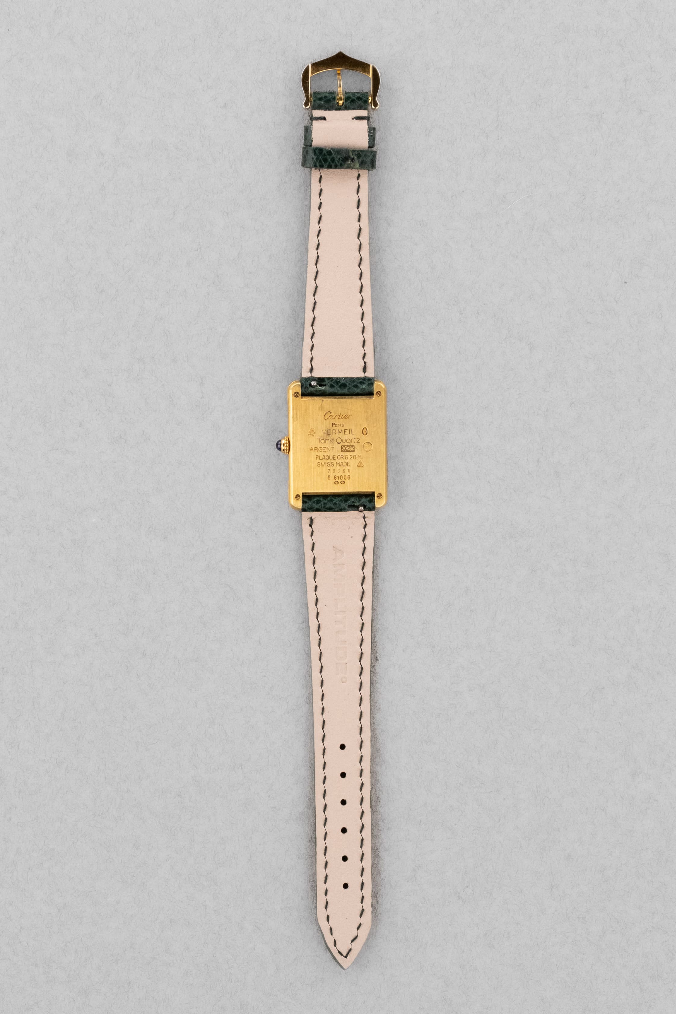 HNKF-Kc Cartier Tank Must Quartz GM 6 « Golden Art Déco » - Overview