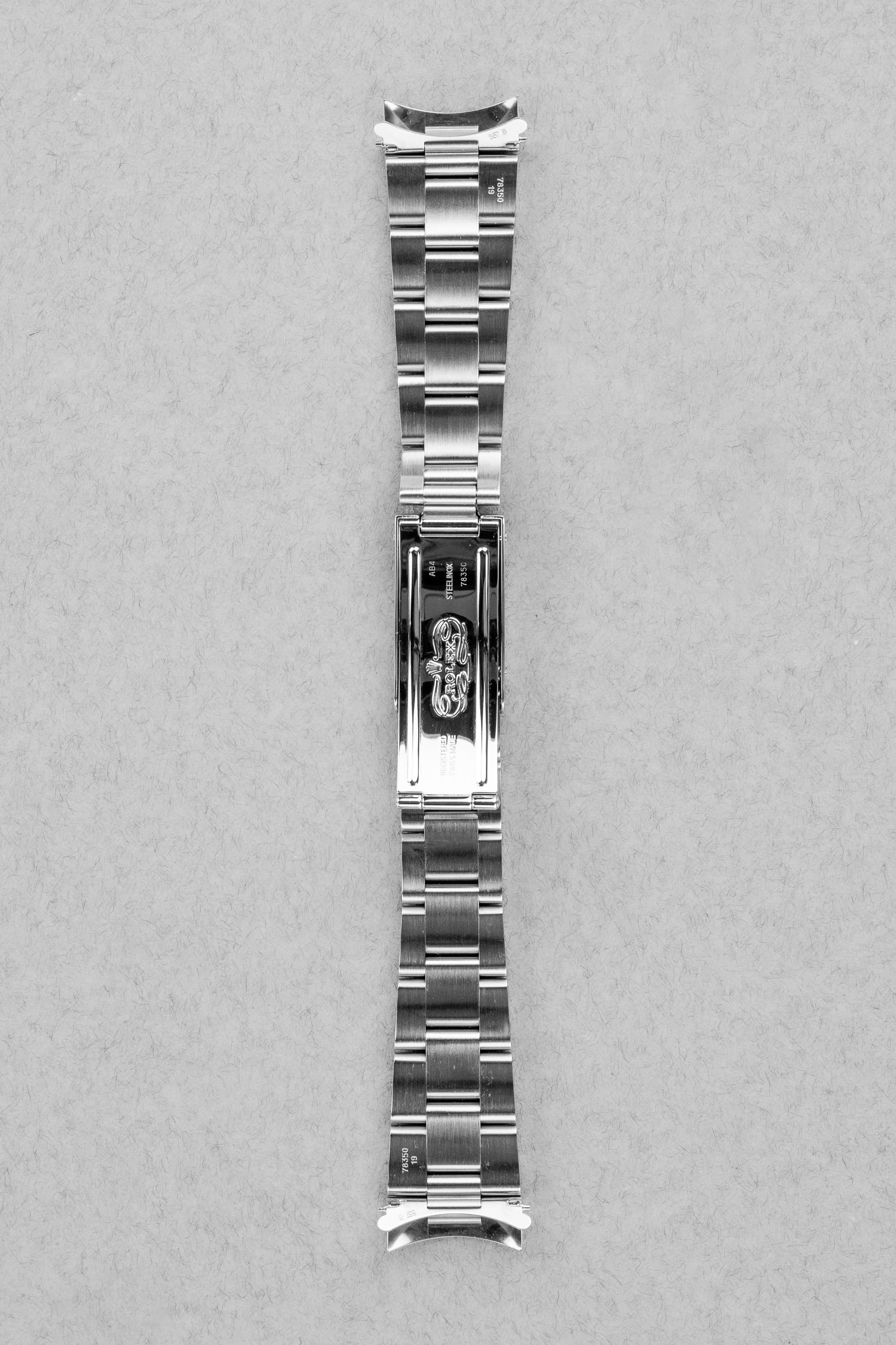 HSAV Rolex Air-King 14000 de 1999 en parfait état – Cadran « Argent/Silver » - Bracelet Back