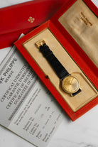 JDML 精美的 Patek Philippe Calatrava 型號 3520 黃金腕錶，1976-1983 年——品相絕佳、Full Set、First Series - 全套