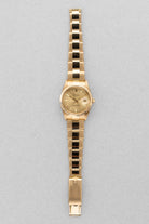 JJQZ Incroyable Rolex Oyster Perpetual Date réf. 15038 en or jaune de 1985 – Comme neuve - Overview