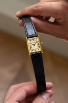 KJ3L Cartier Tank Must Quartz GM 5「Cream/Ivory Roman Dial」，1993 年 - 整體圖
