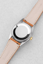 KU2W Rolex Datejust réf. 1601 « Champagne Wide Boy Sigma » de 1974 en acier et or jaune - Back