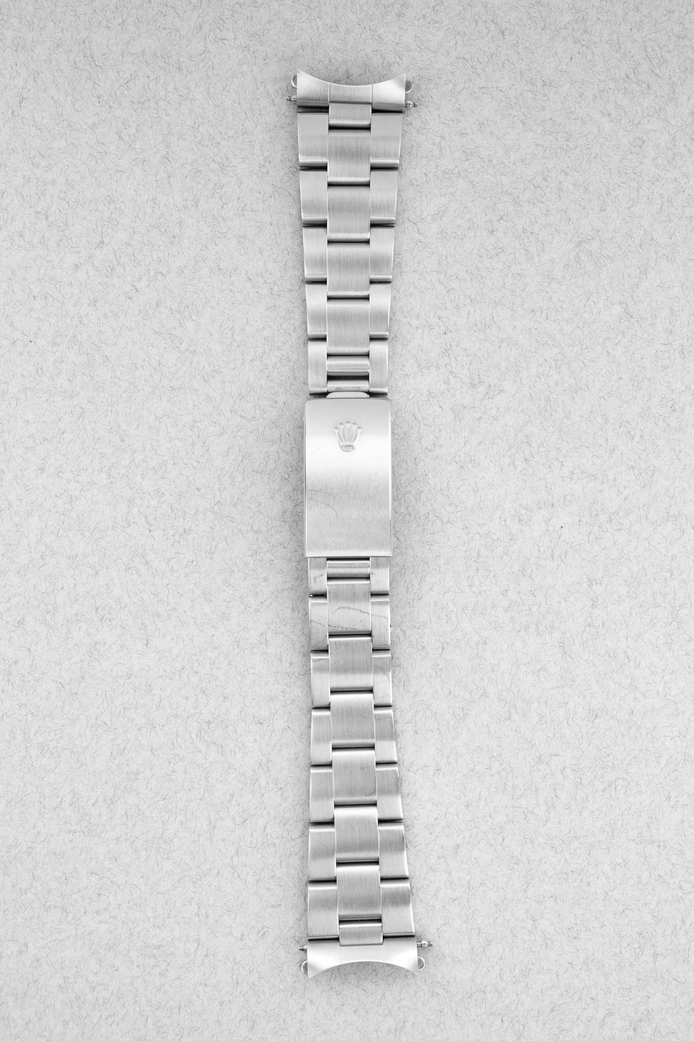 L1DU Rolex Air-King 14000 de 1997 – Cadran bleu « Explorer 3-6-9 » - Bracelet Front