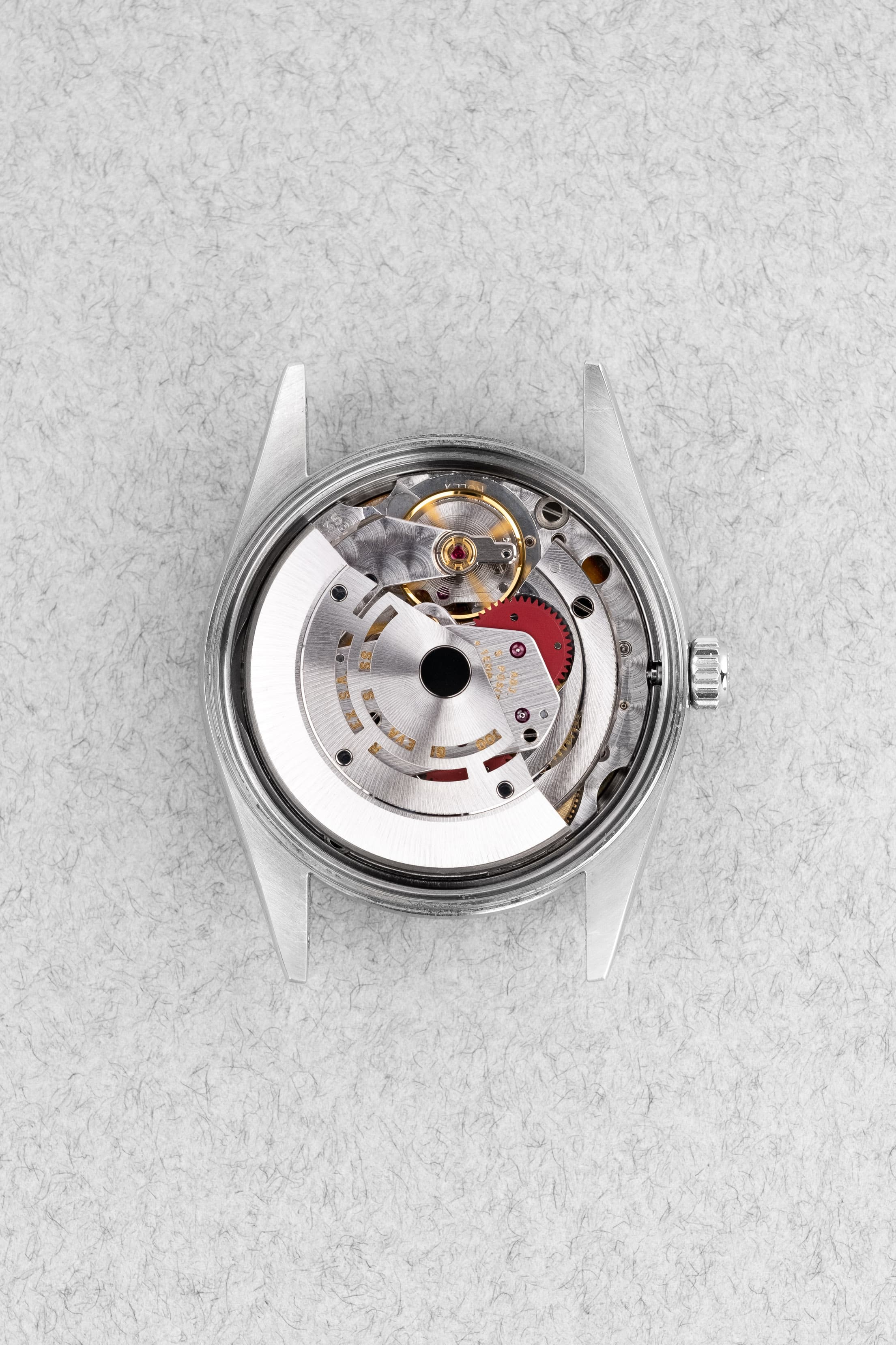 L1DU Rolex Air-King 14000 de 1997 – Cadran bleu « Explorer 3-6-9 » - Movement