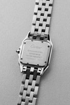 L5NF Cartier Panthère « Moyen Modèle » réf. 4016/WSPN0007 en acier, circa 2023 – Full set - Back