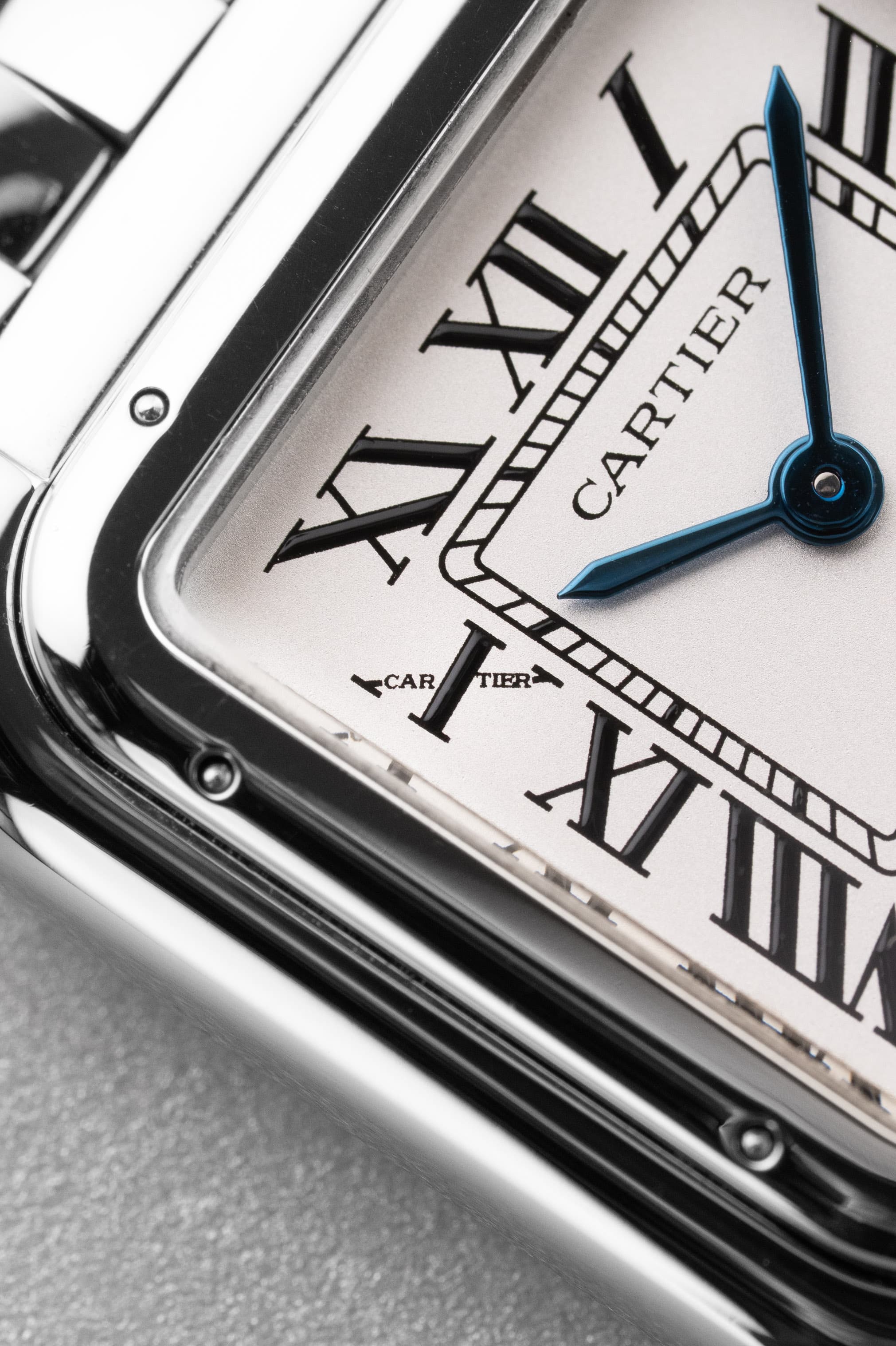 L5NF Cartier Panthère « Moyen Modèle » réf. 4016/WSPN0007 en acier, circa 2023 – Full set - Dial