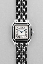 L5NF Cartier Panthère « Moyen Modèle » réf. 4016/WSPN0007 en acier, circa 2023 – Full set - Front