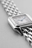 L5NF Cartier Panthère « Moyen Modèle » réf. 4016/WSPN0007 en acier, circa 2023 – Full set - Left side