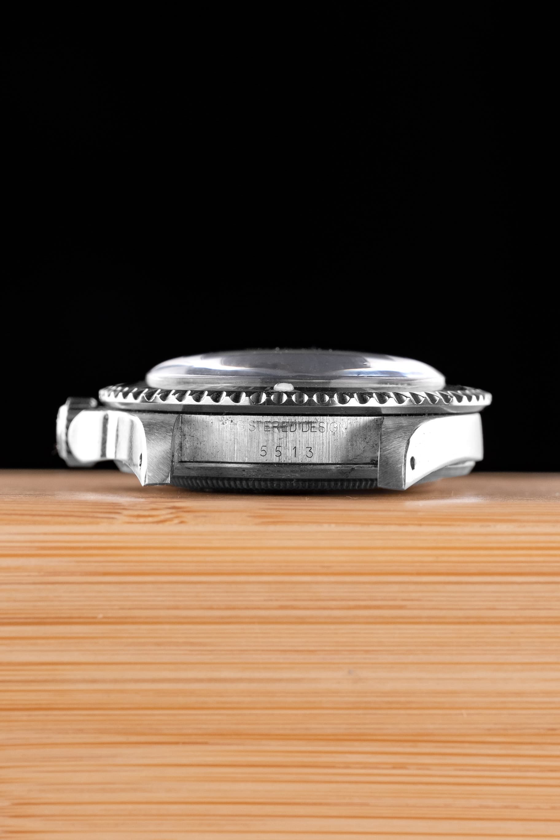 L62H Rolex Submariner réf. 5513 « Maxi Mark 1 » de 1977-1978 - Lugs - Reference