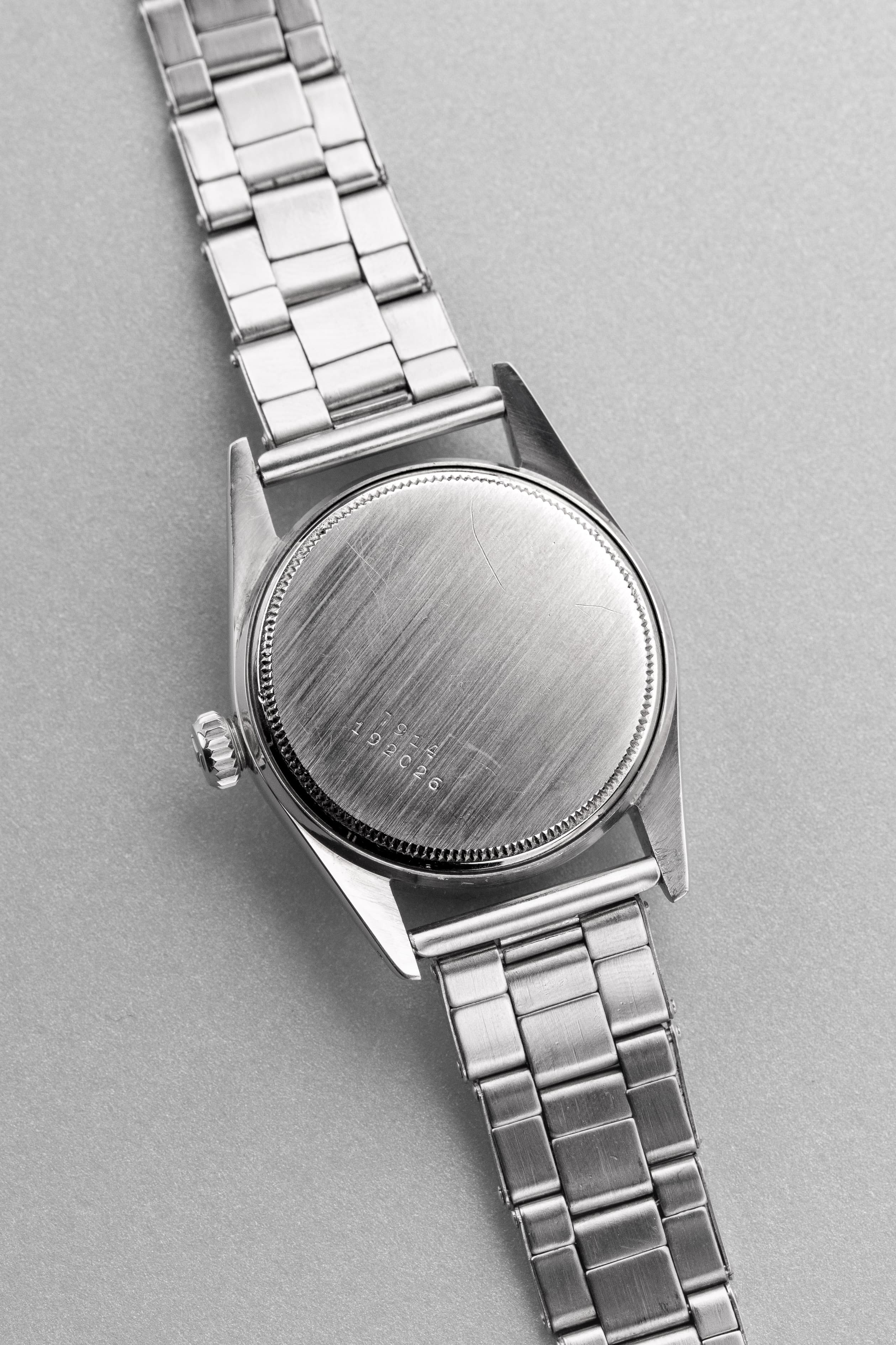 L8YQ Tudor Prince Oysterdate réf. 7914 de 1957 – Cadran « Honeycomb » Radium et Date Roulette - Back