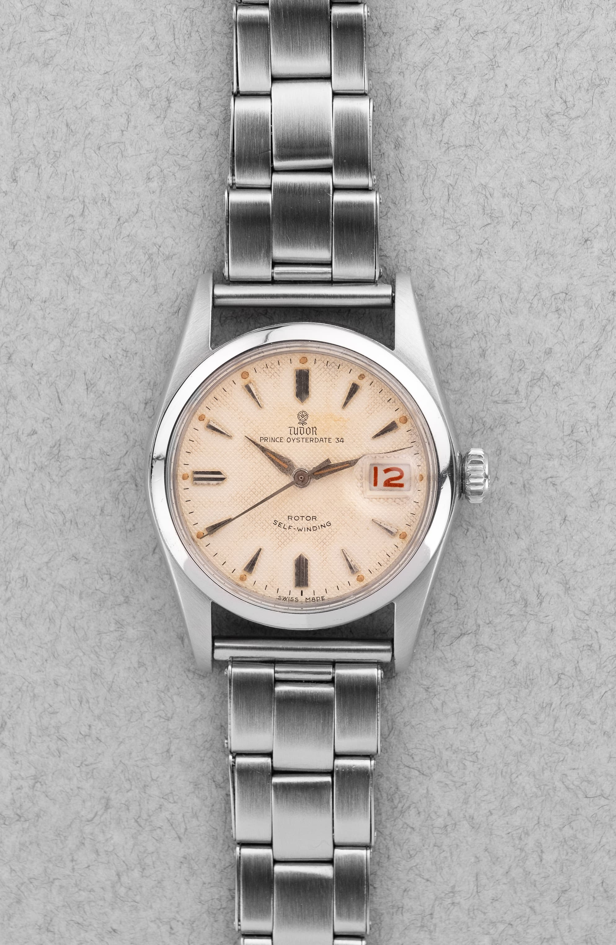 Vintage Tudor Oyster Date 1957 Tudor Prince Oysterdate 7914