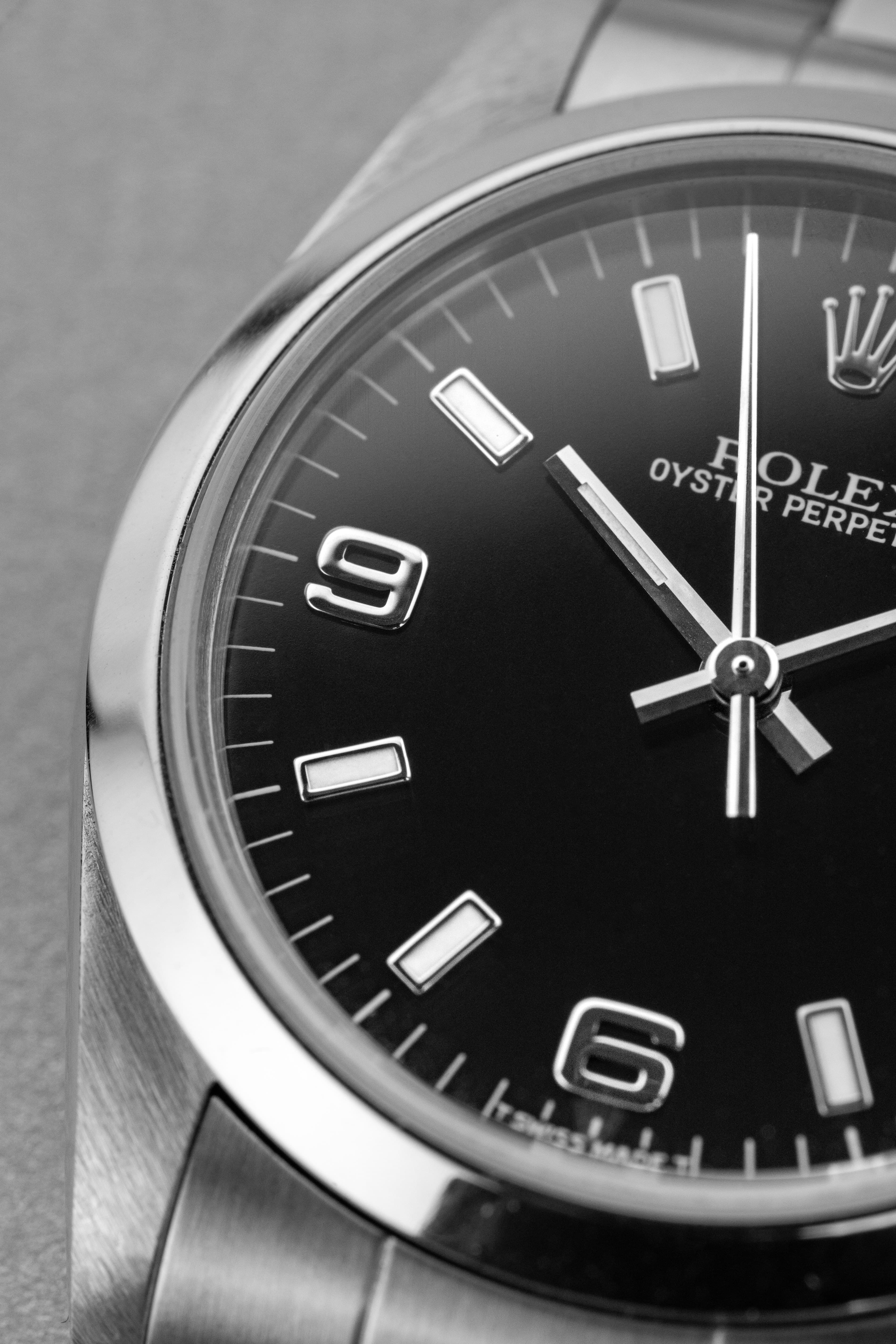 LDVZ Rolex Oyster Perpetual 31 ref. 77080 del 1999 – Quadrante nero « Explorer 3-6-9 » - Quadrante