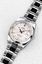 LR58 Rolex Datejust réf. 116200 circa 2015 – Cadran « Silver » - Three Quarters